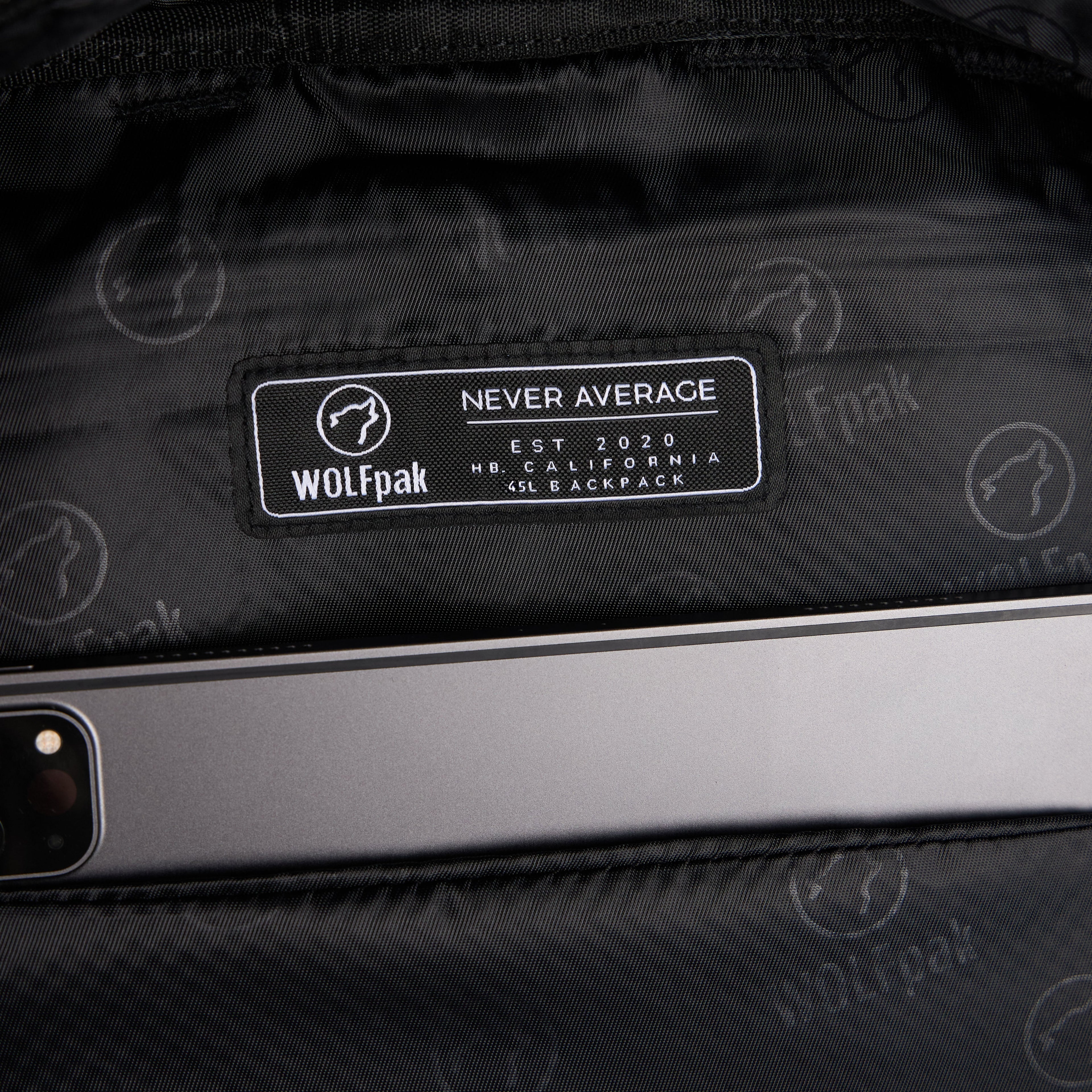 45L Backpack Alpha Black