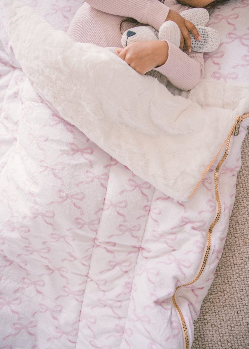 Sleeping Bag - Pretty Pink Bows