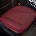 Ultra Soft Front Car Seat Cover - wine red