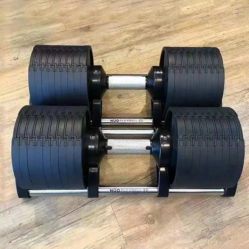 36KG Adjustable Dumbbell Set with Stand - Image 6