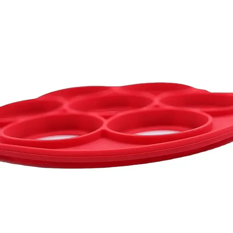 Silicone 7-hole Circular Frying Pan Breakfast Pancake Mold DIY Baking Tool - Image 13