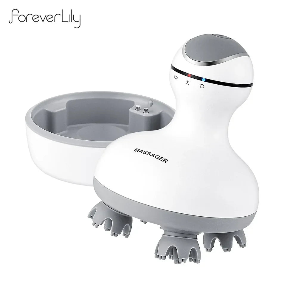 3D Waterproof Electric Head Massager - Image 2