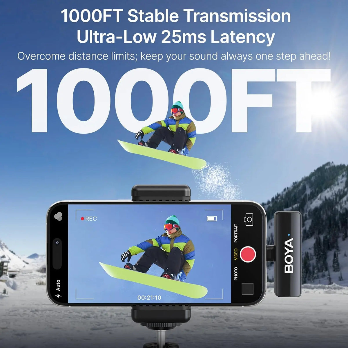 BOYA BOYALINK 2 Wireless Lavalier Microphone - Image 2