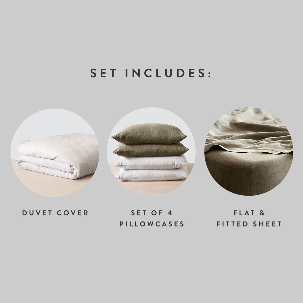 Stonewashed Linen Curated Bed Bundle - Image 13
