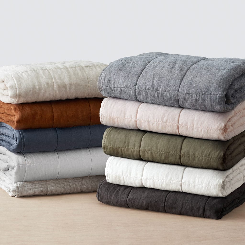 Stonewashed Linen Quilt - Image 66