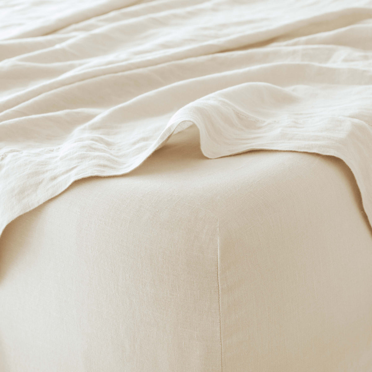 Stonewashed Linen Sheet Set - Image 25