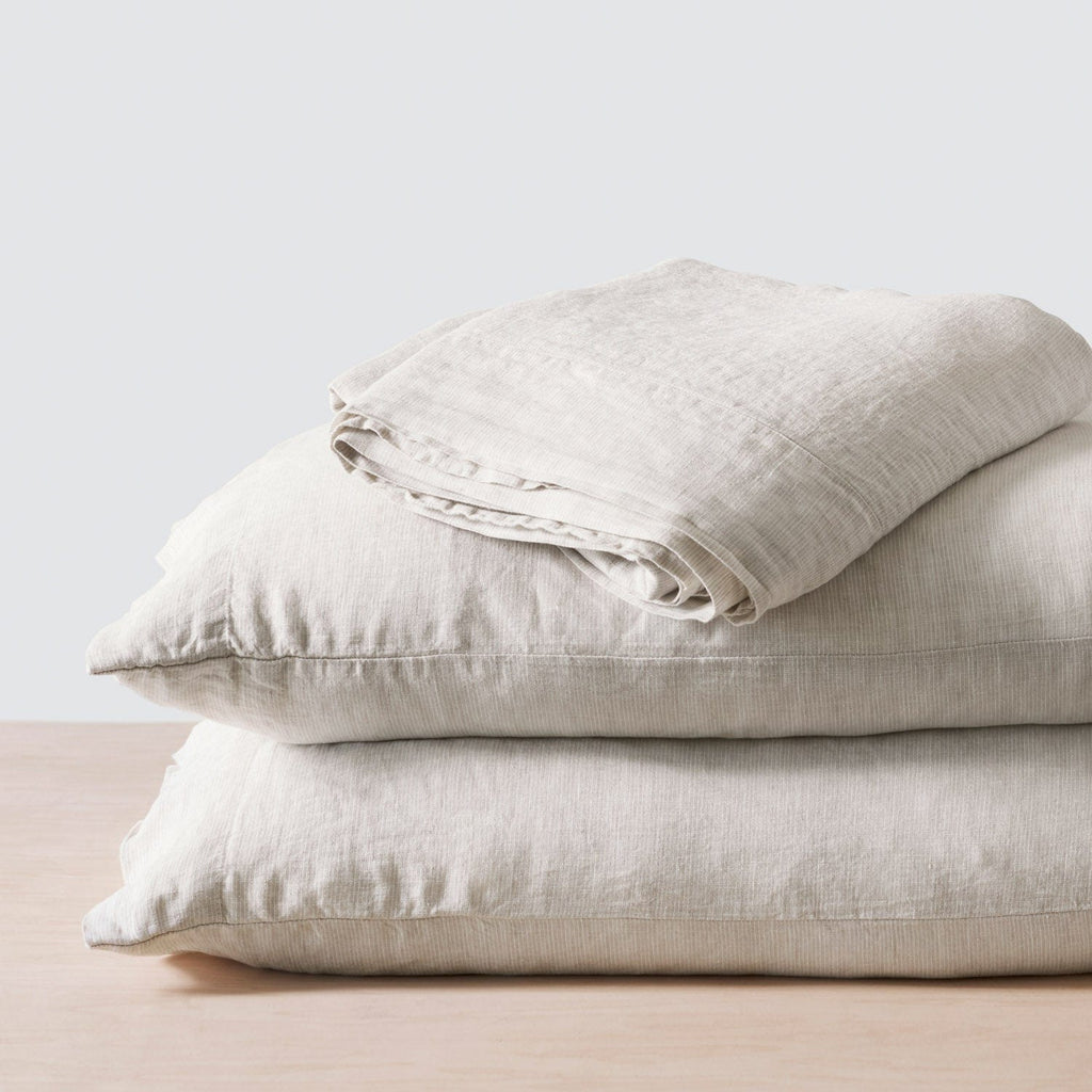 Stonewashed Linen Sheet Set - Image 43