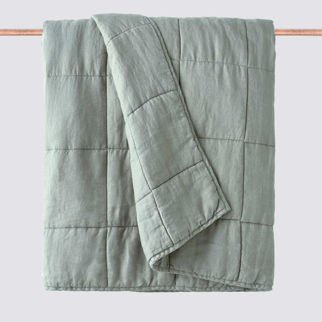 Stonewashed Linen Quilt - Image 33