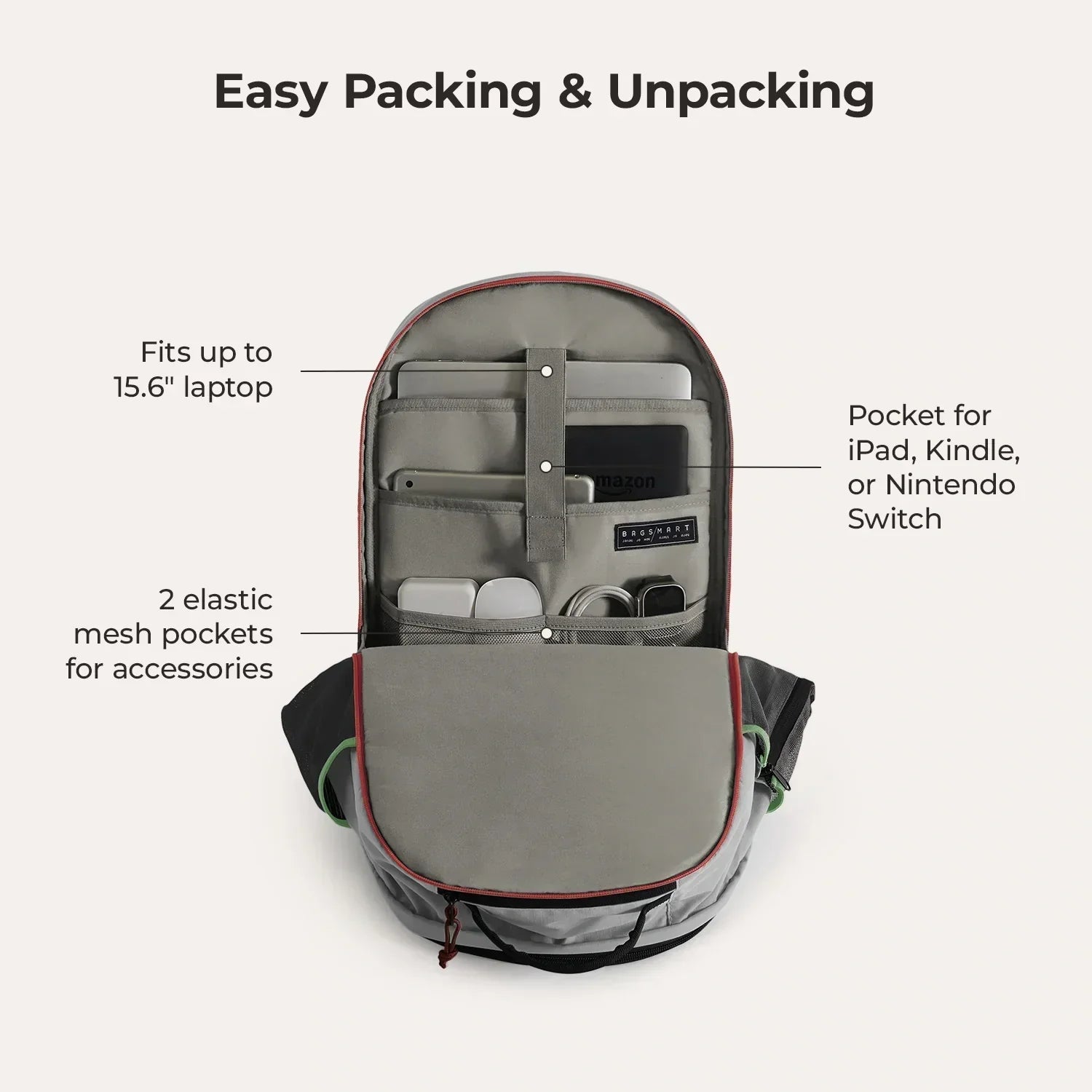 Focus 15.6" Laptop Backpack