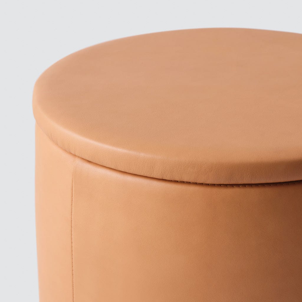 Torres Leather Storage Ottoman - Small - Image 7