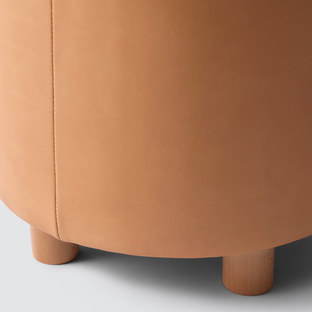 Torres Leather Storage Ottoman - Small - Image 9