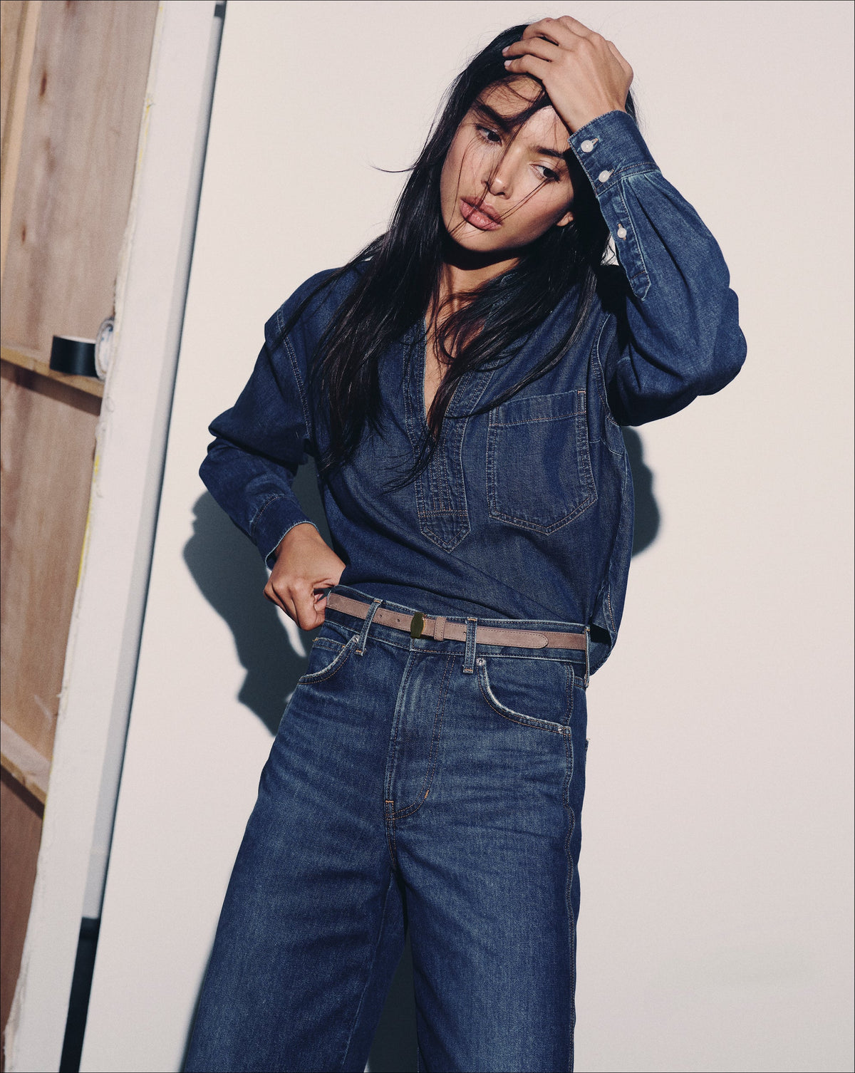 Khai Denim Blouse