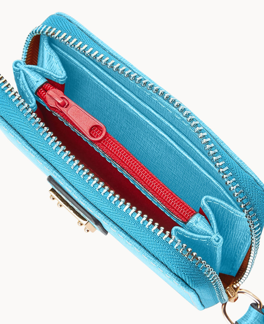 Saffiano Large Zip Around Credit Card Case - Image 39