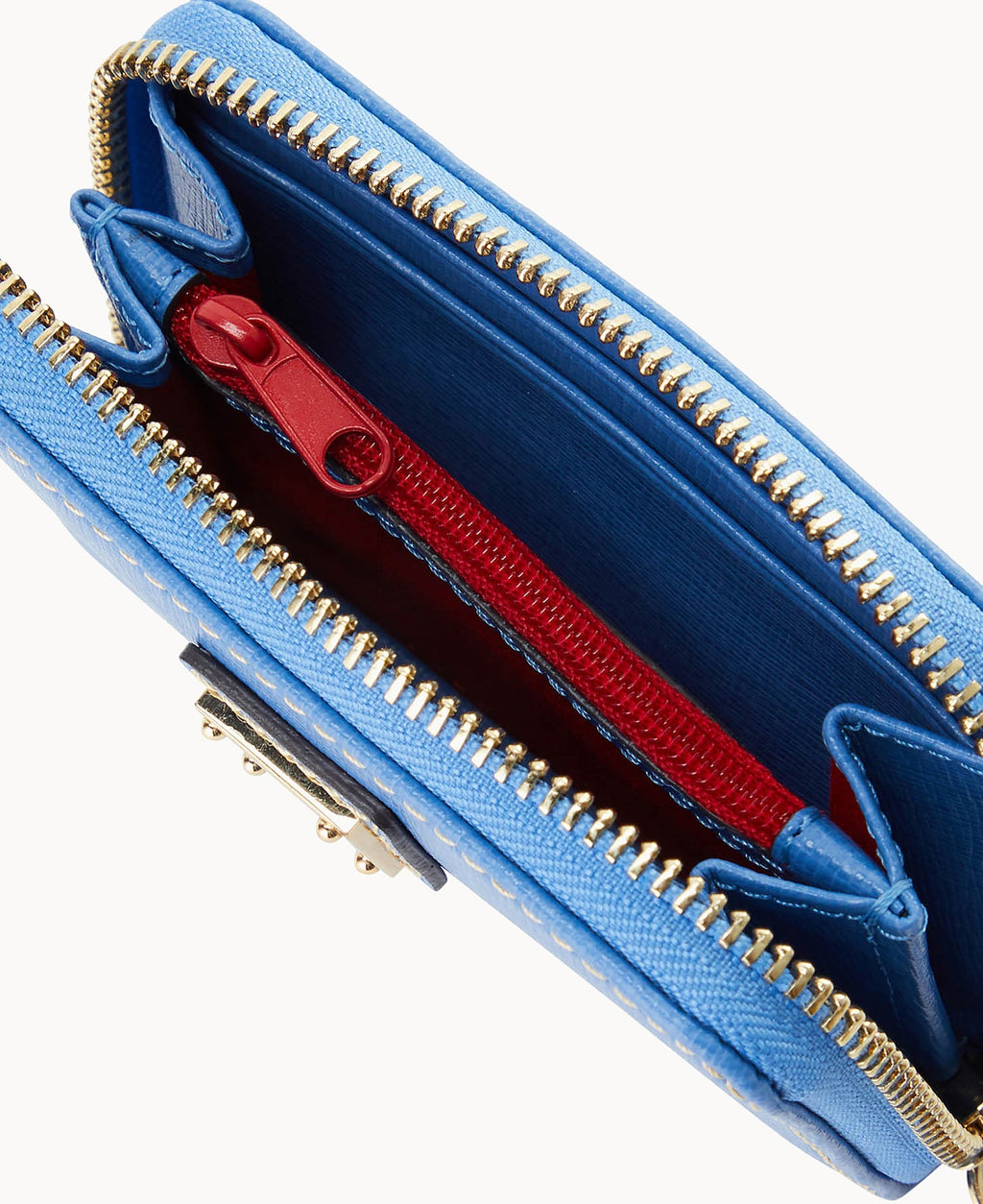 Saffiano Large Zip Around Credit Card Case - Image 33