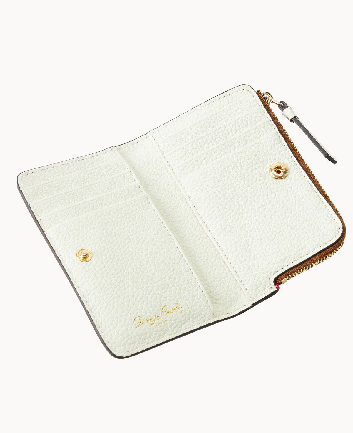 Pebble Grain Zip Credit Card Wallet 14 - Image 39