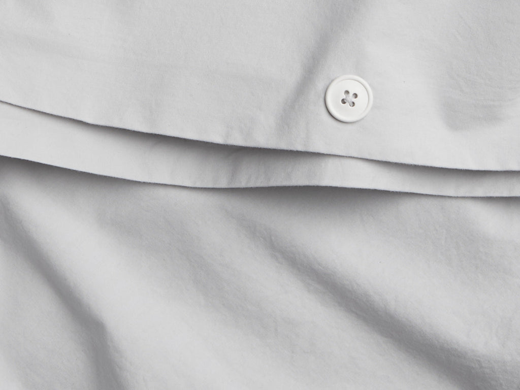 Brushed Cotton Duvet Cover - FINAL SALE (Mist) - Image 2