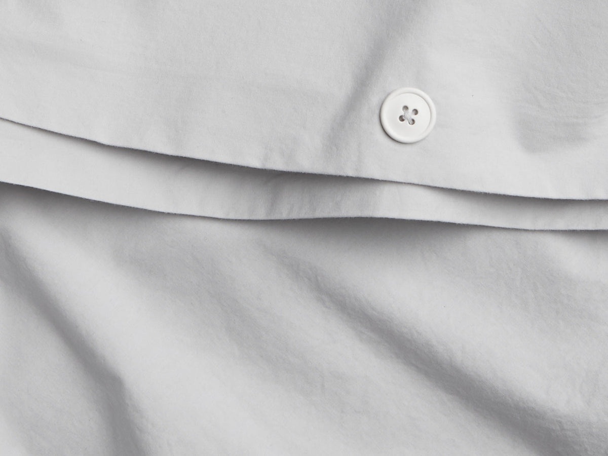 Brushed Cotton Duvet Cover - FINAL SALE (Mist) - Image 2