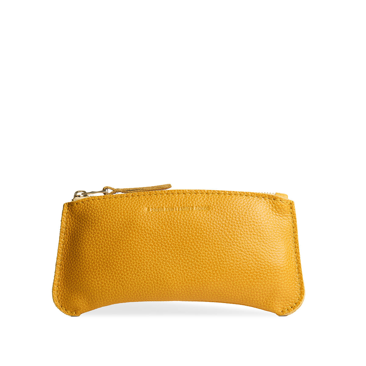 'Almost Perfect' Canoe Zip Pouch - Sunshine / Large