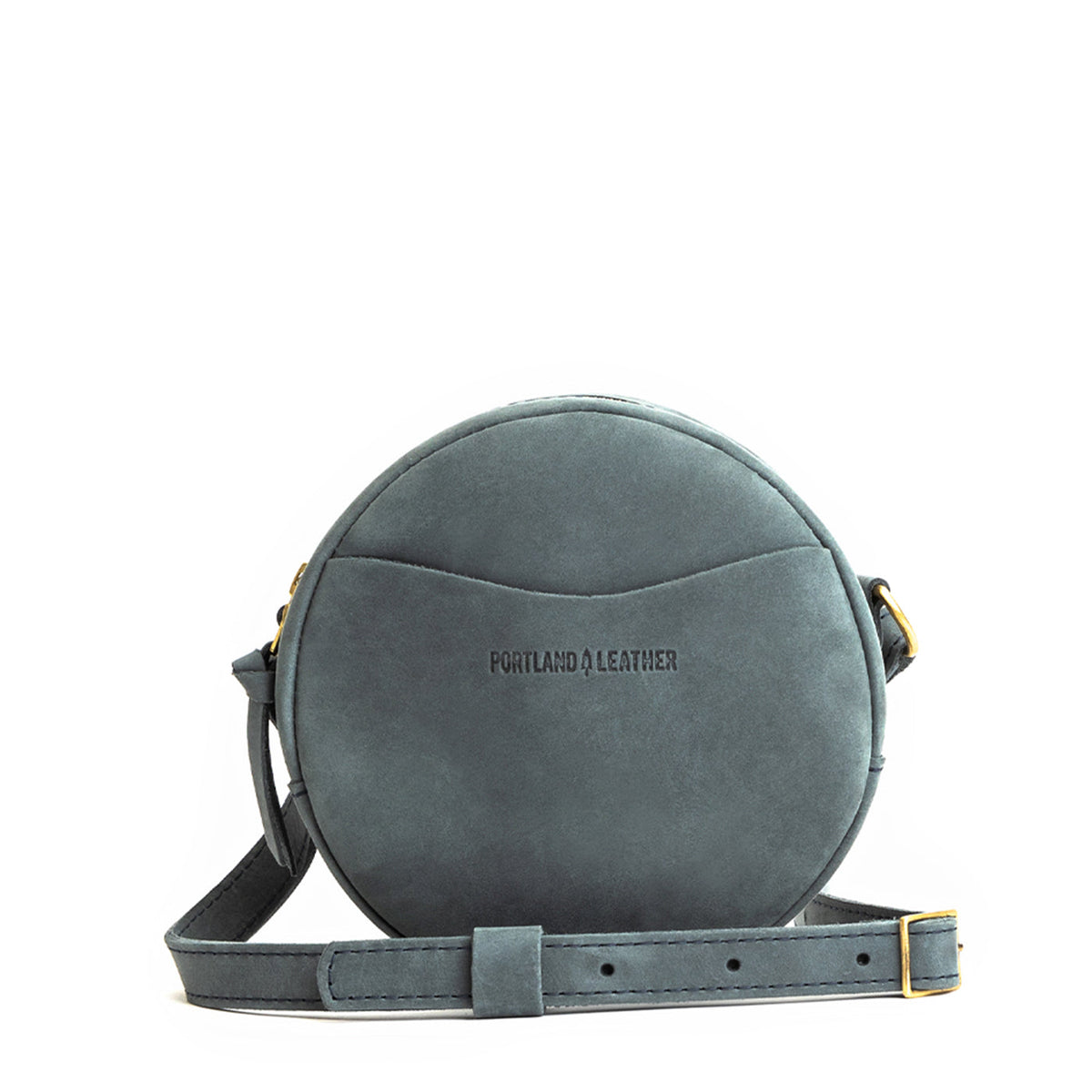 'Almost Perfect' Circle Crossbody - Storm / Small