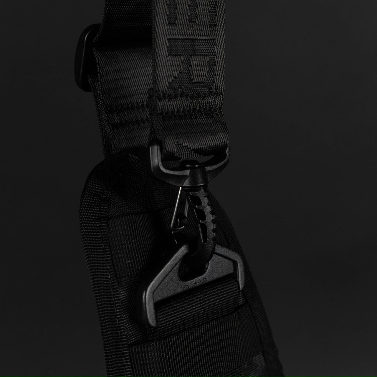 9L Tactical Sling Bag Black Leopard