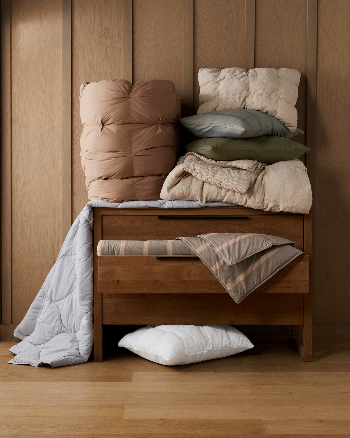 Relaxed Cotton Sham Set (Bone) - Image 5