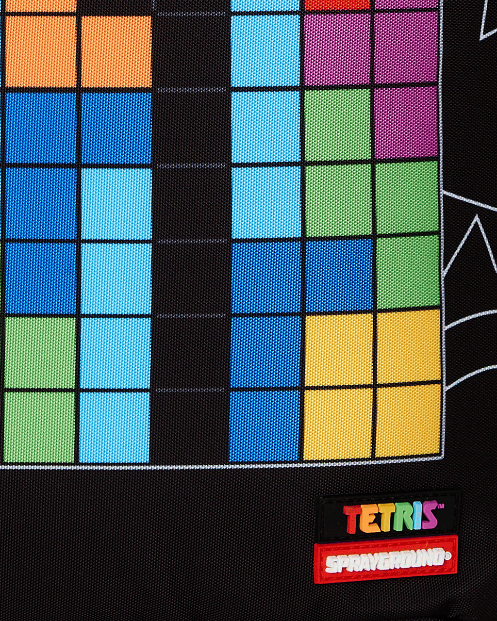 TETRIS WITH DIABLO AND MONEY BEAR BACKPACK