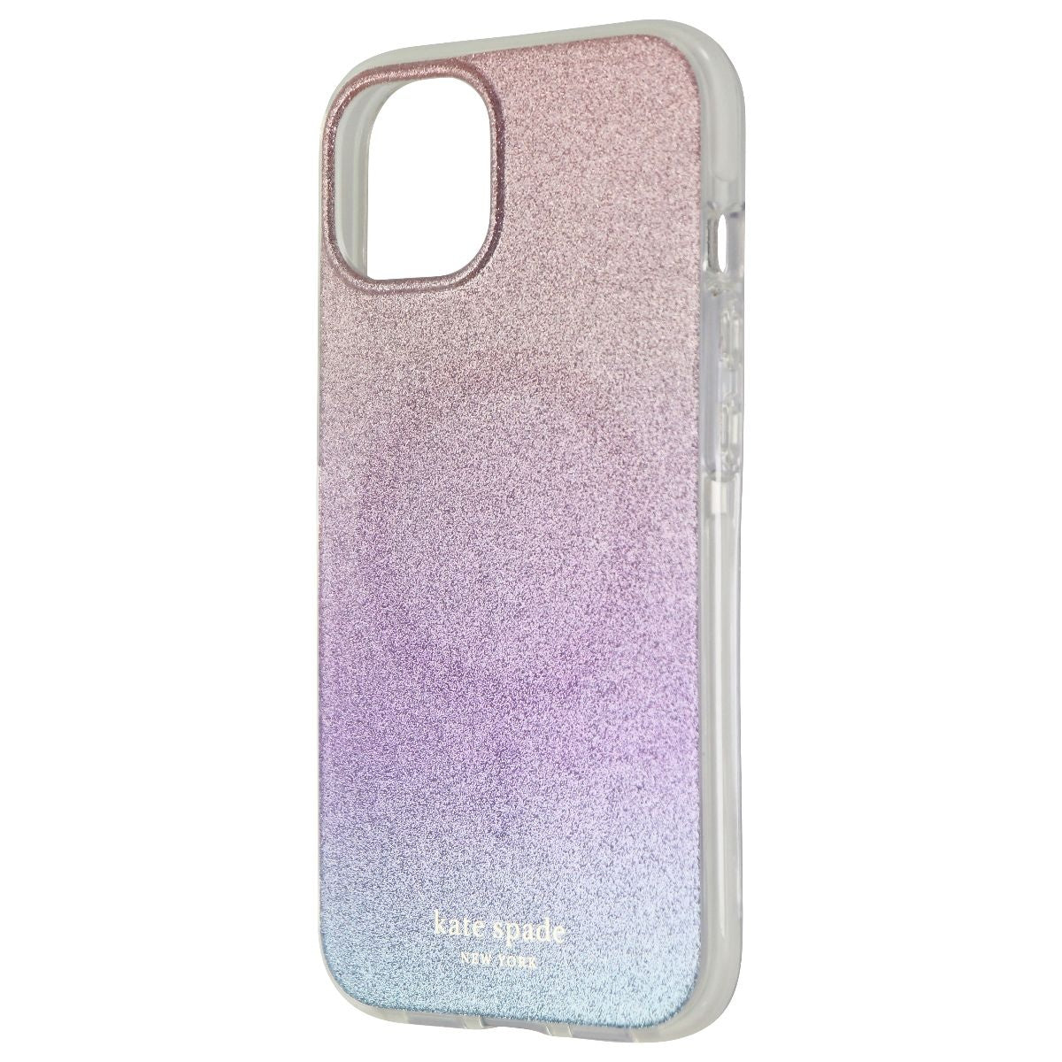 Kate Spade Defensive Hardshell  Case for MagSafe  iPhone 13 / 14 - Ombre Glitter - New