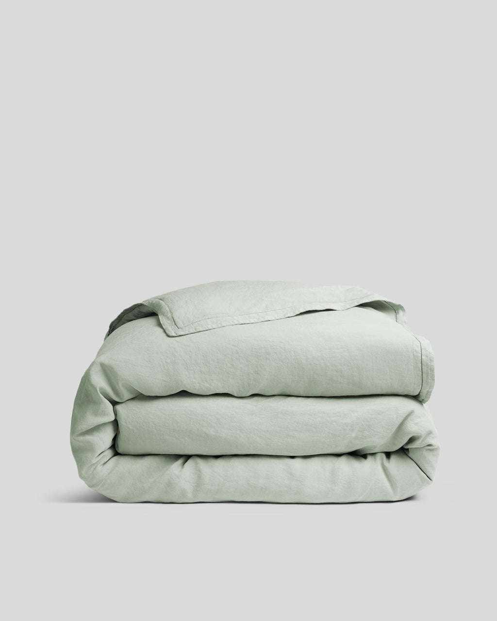 Linen Tencel Duvet Cover - FINAL SALE (Sage)