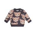 Huxbaby Soft Black Hux Sponge Pullover, 3-6M