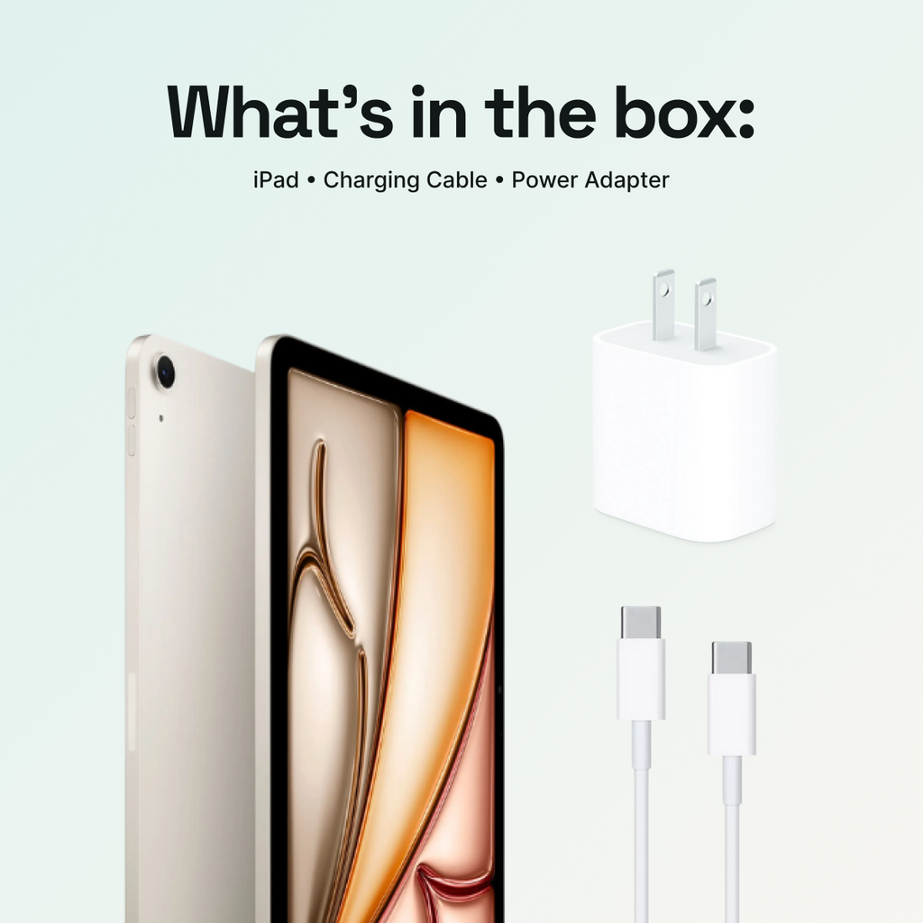 iPad Air 13" (M3, 2025) 128GB - Starlight (Wi-Fi + Cellular) - Image 4