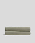 Linen Tencel Fitted Sheet - FINAL SALE (Moss)