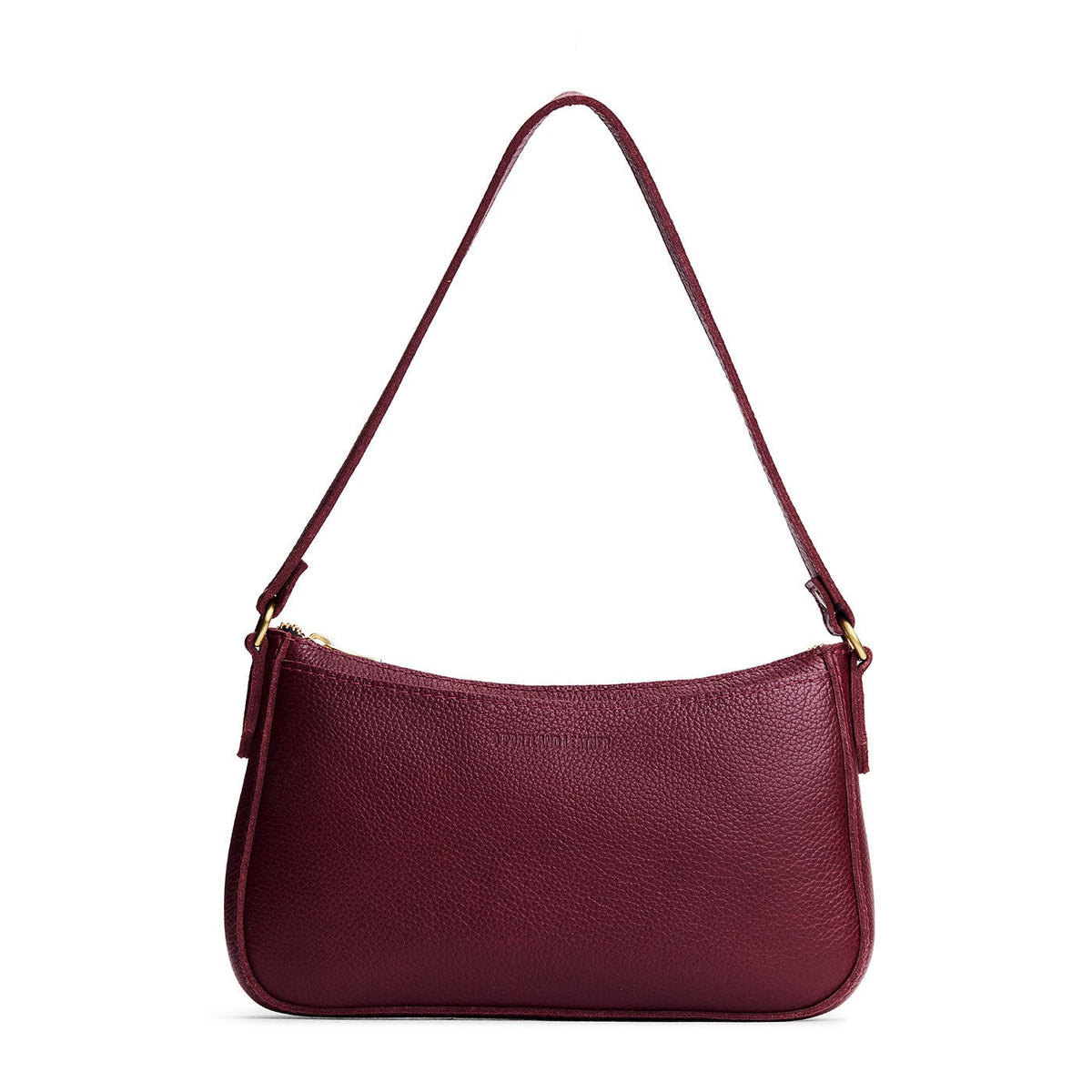 'Almost Perfect' Lucy Shoulder Bag - Cabernet / Small