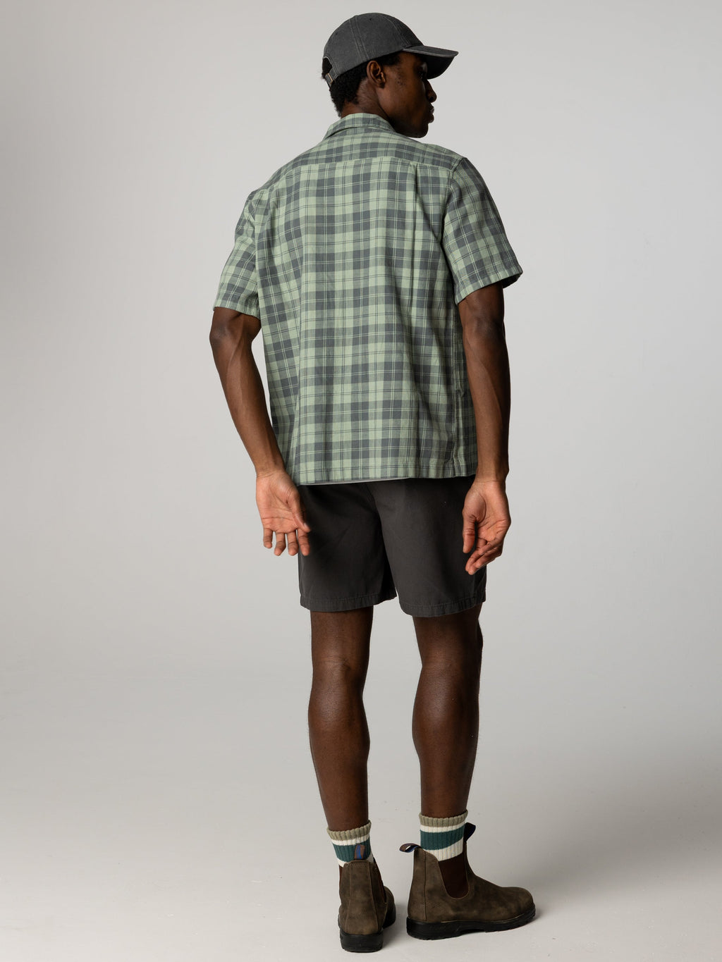Men's Cardew Checked Short Sleeve Shirt - Image 5