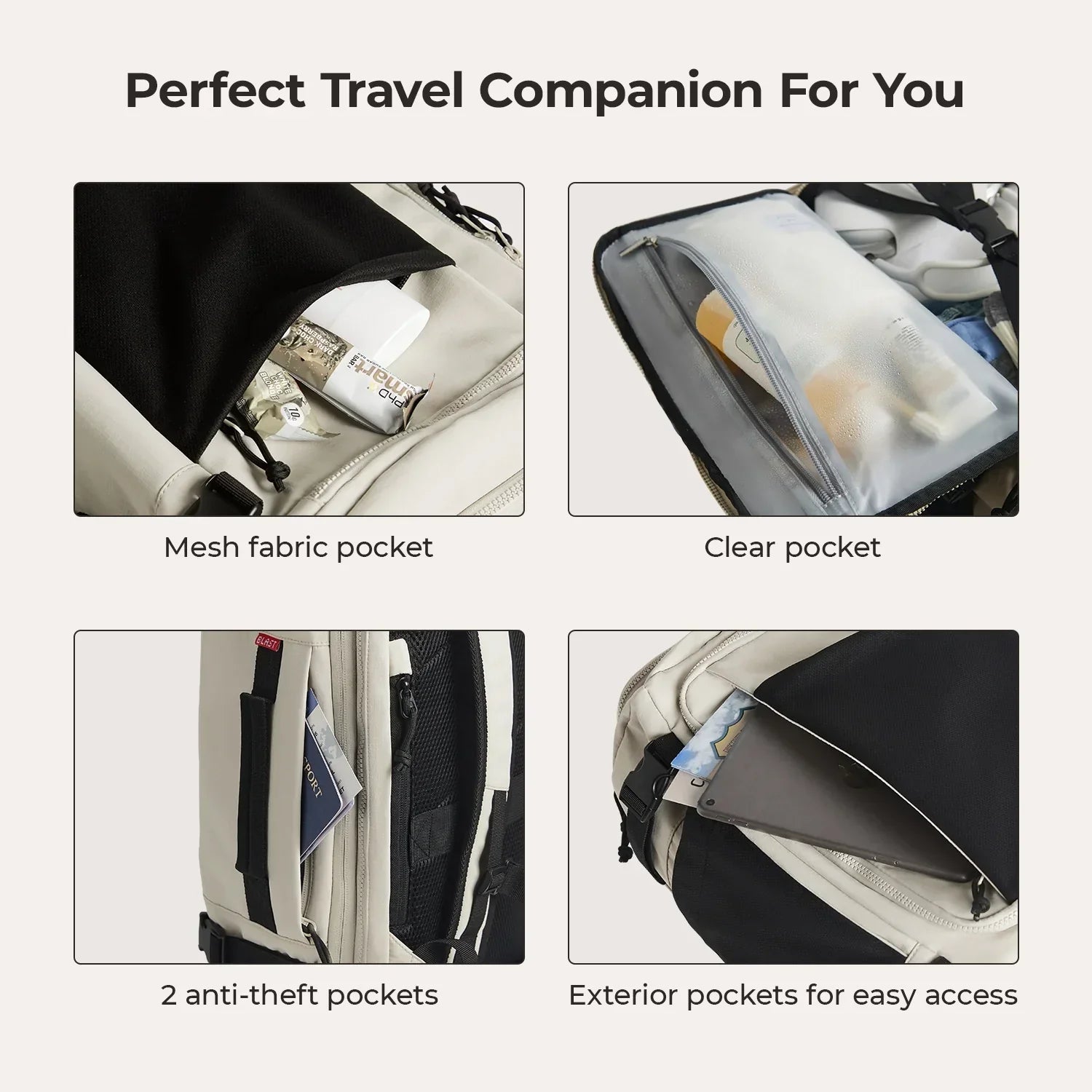 Blast Mesh Travel Backpack