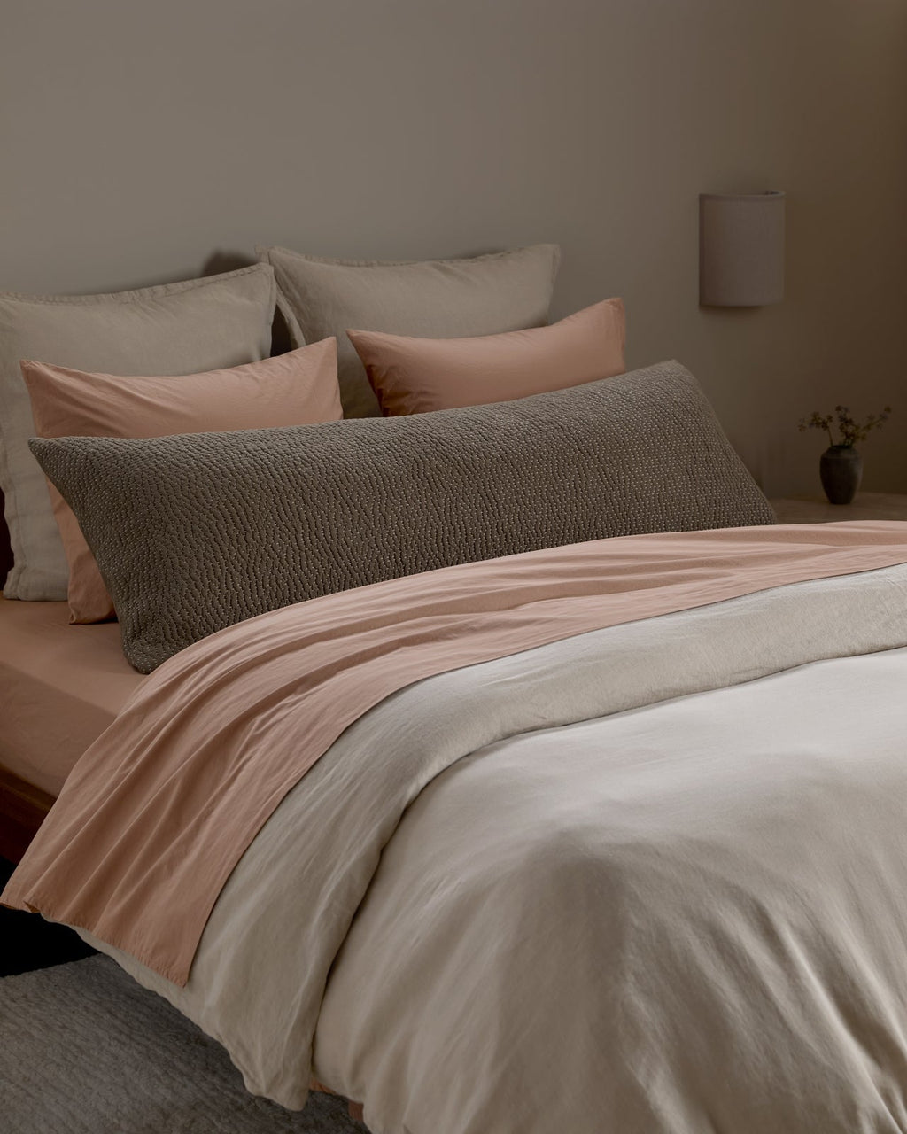 Percale Fitted Sheet (Adobe) - Image 2