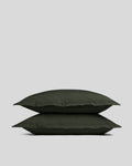 Percale Sham Set (Evergreen)