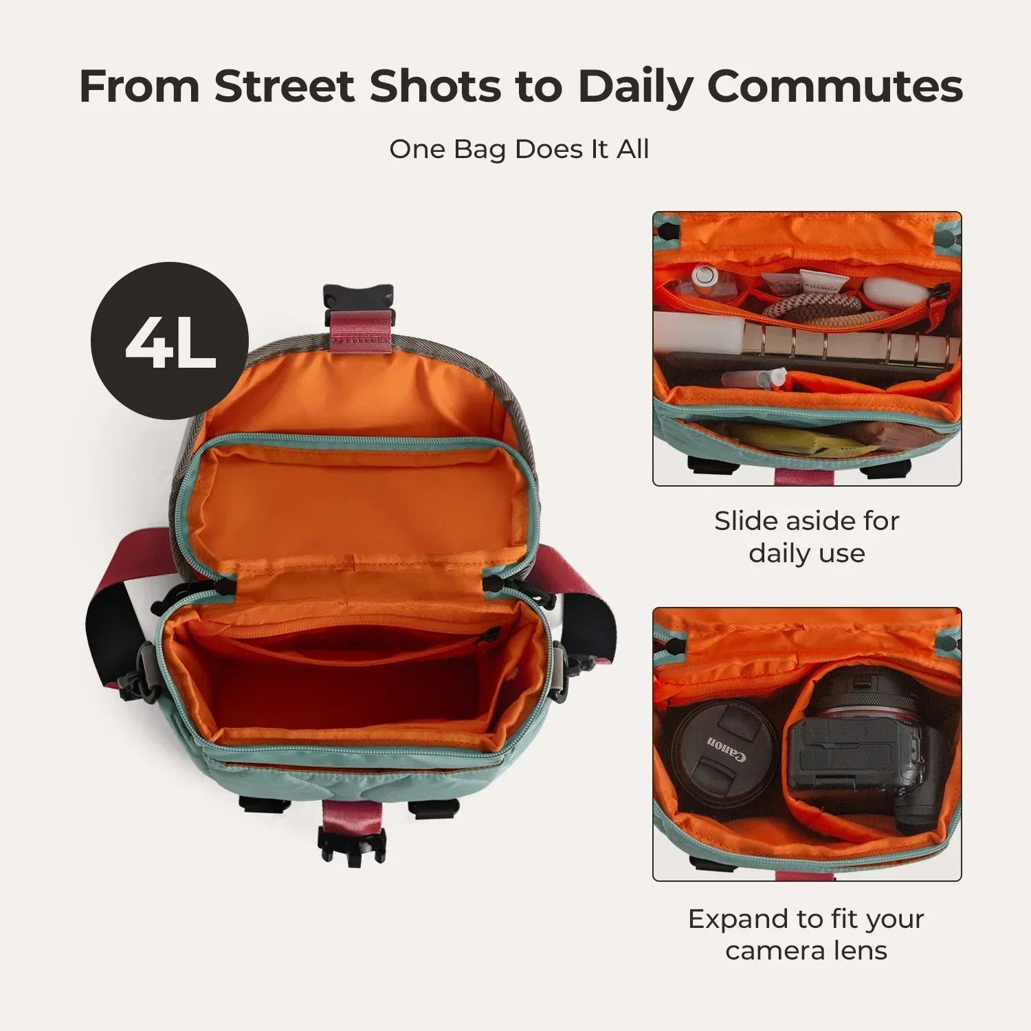 Paz 4L Camera Sling