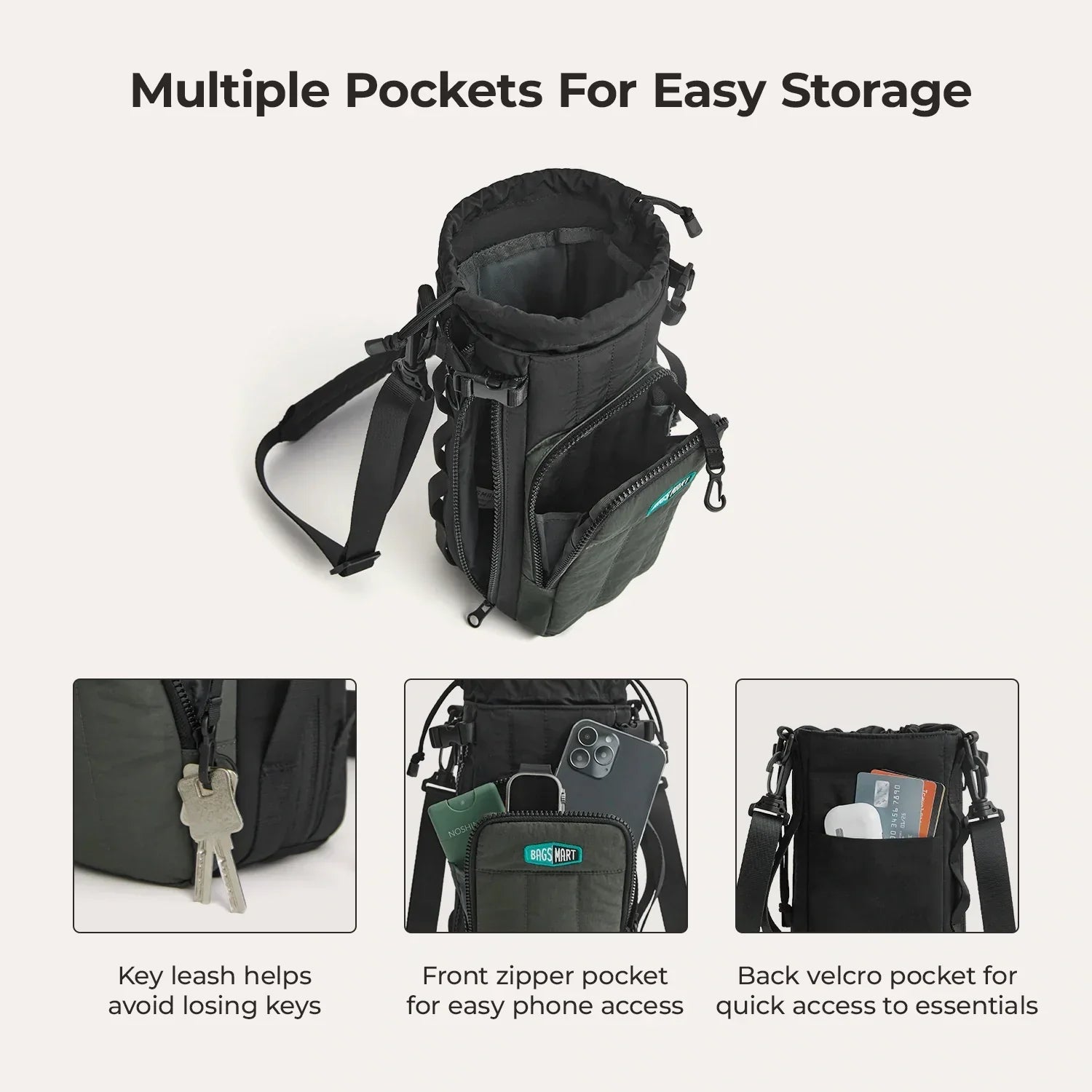 Paz Water Bottle Sling