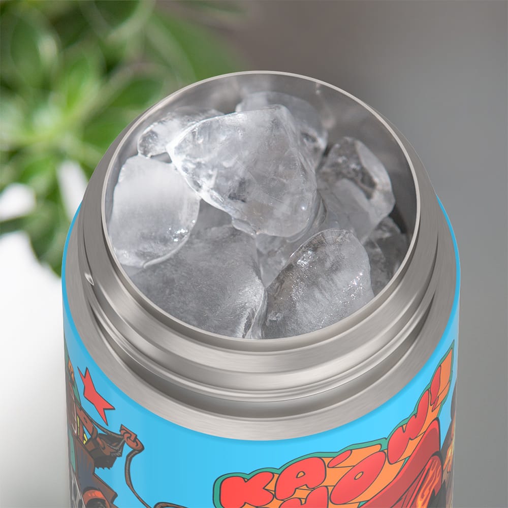 Thermos FUNtainer Vacuum Insulated Stainless Steel Straw Water Bottle 12oz - Cars - Image 4